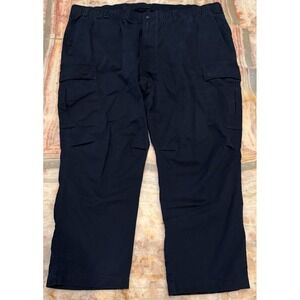 Polo Ralph Lauren Mens Cargo Pants Black Cropped Slim Fit Straight Leg 48x30